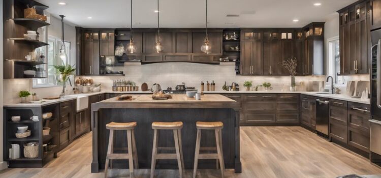 custom kitchen cabinet installation