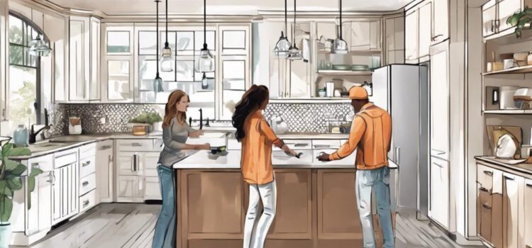 custom kitchen cabinets installed