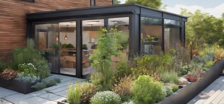 10 Green Landscape Designs for Sustainable Homes eco friendly landscaping for homes